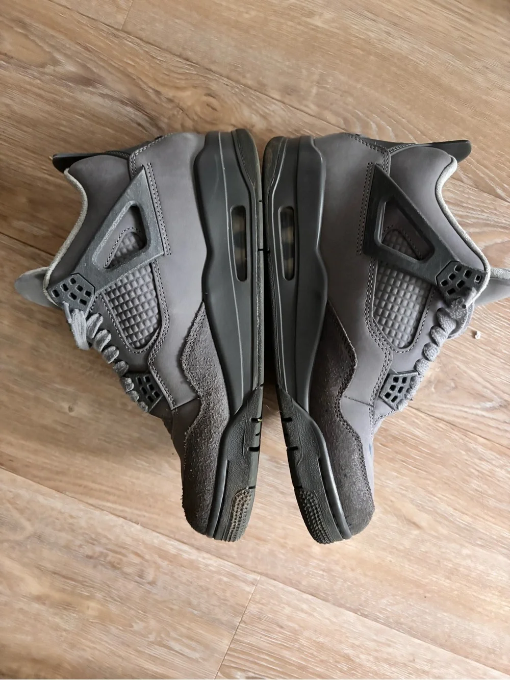 Jordan Men's Light Gray Suede Sneaker